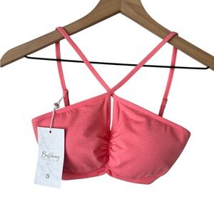 NWT BuffBunny wonder seamless sports bra Guava small